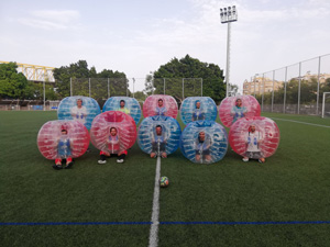 bubble football marina alta
