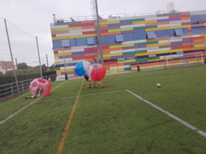 bubble football marina alta